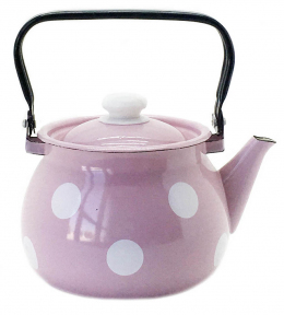 Чайник эмалированный 2,5л 2710/4 Белый горох ✅ базовая цена 394.97 грн. ✔ Опт ✔ Скидки ✔ Заходите! - Интернет-магазин ✅ Фортуна-опт ✅