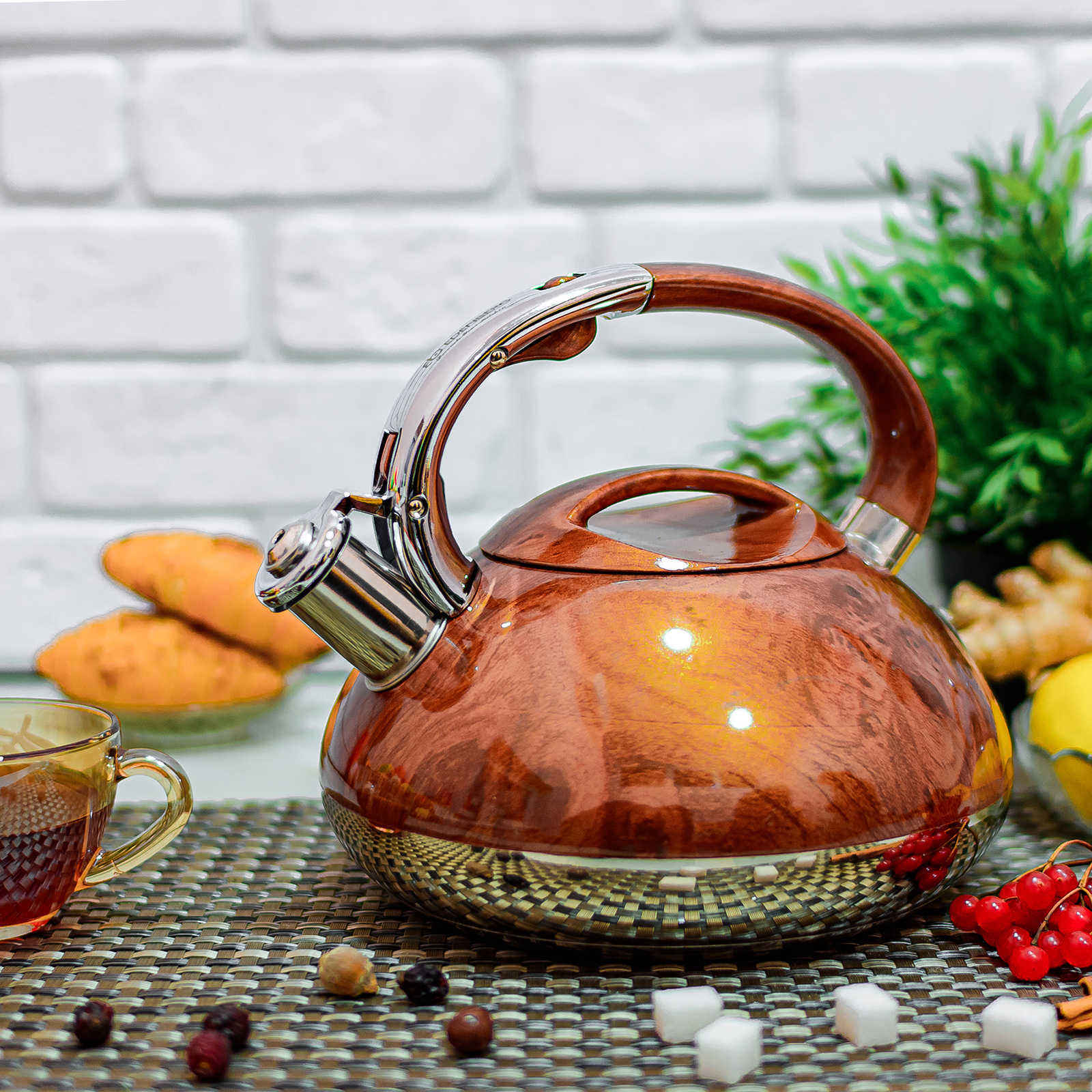 Чайник со свистком Edenberg 3 л EB - 1959 ✅ базовая цена $20.32 ✔ Опт ✔ Скидки ✔ Заходите! - Интернет-магазин ✅ Фортуна-опт ✅