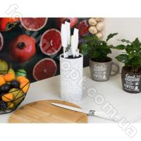 Набор ножей с колодой Edenberg EB-5103 W - 7 пр ✅ базовая цена $18.13 ✔ Опт ✔ Акции ✔ Заходите! - Интернет-магазин Fortuna-opt.com.ua.