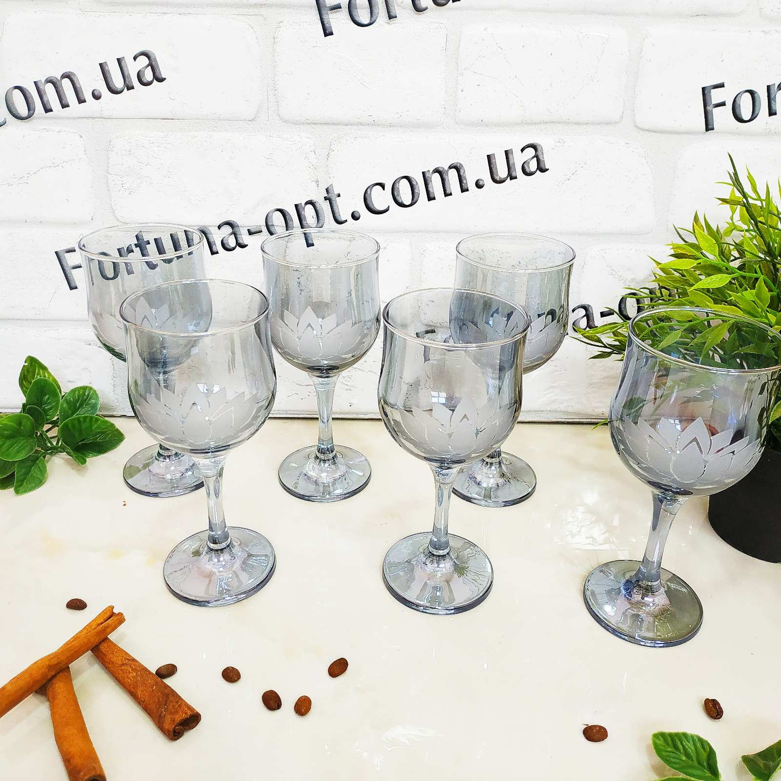 Бокал Вино "Лотос" 6 шт/набор 240 мл 298-163 ✅ базовая цена 324.30 грн. ✔ Опт ✔ Скидки ✔ Заходите! - Интернет-магазин ✅ Фортуна-опт ✅