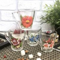 Чашка стеклянная 280 мл Грация Цветы - 8120 ✅ базовая цена 39.31 грн. ✔ Опт ✔ Акции ✔ Заходите! - Интернет-магазин Fortuna-opt.com.ua.