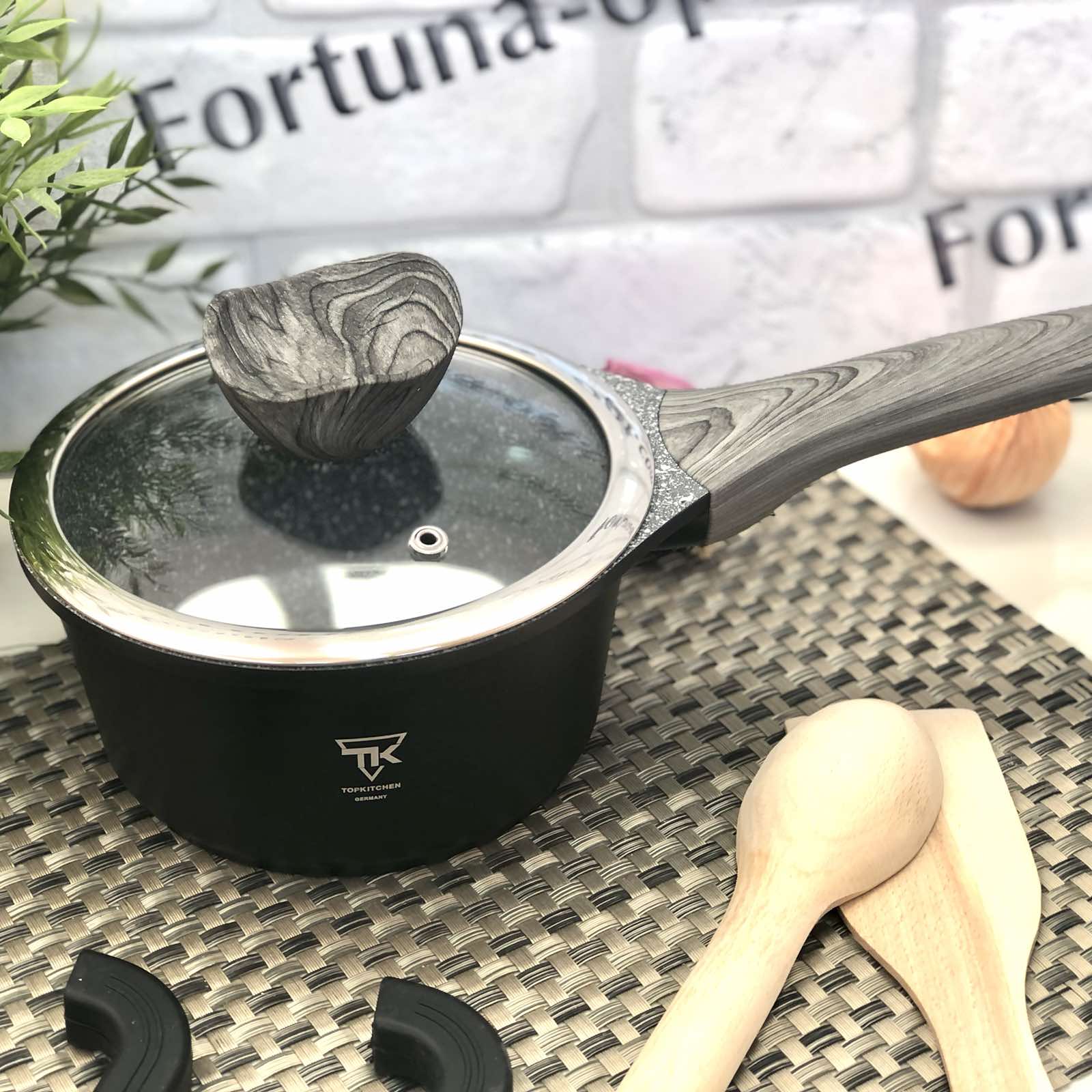 Набор посуды Top Kitchen TK 00022 черный ✅ базовая цена $96.69 ✔ Опт ✔ Скидки ✔ Заходите! - Интернет-магазин ✅ Фортуна-опт ✅