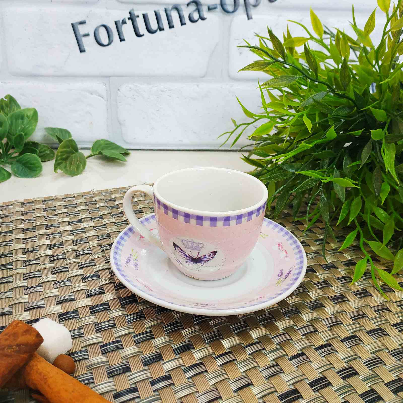 Набор кофейный 12пр 80 мл Цветы микс 1452 ✅ базовая цена 157 грн. ✔ Опт ✔ Скидки ✔ Заходите! - Интернет-магазин ✅ Фортуна-опт ✅