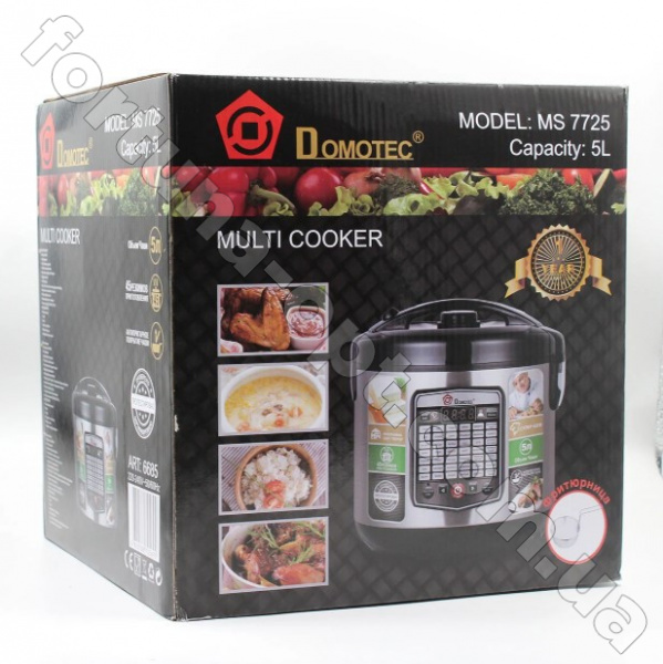 Мультиварка Silver Steel Domotec MS-7725 -45 программ ✅ базовая цена $31.12 ✔ Опт ✔ Скидки ✔ Заходите! - Интернет-магазин ✅ Фортуна-опт ✅