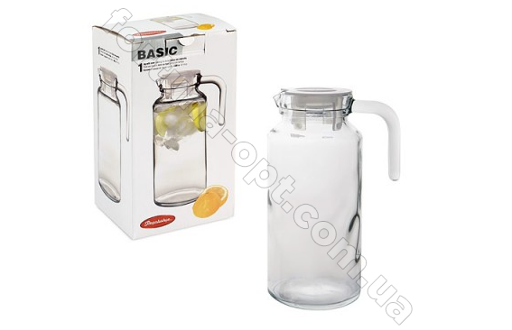Кувшин для воды Pasabahce Basik - 43964 1.3 л ➜ Оптом и в розницу ✅ актуальная цена -Интернет магазин ✅Фортуна✅