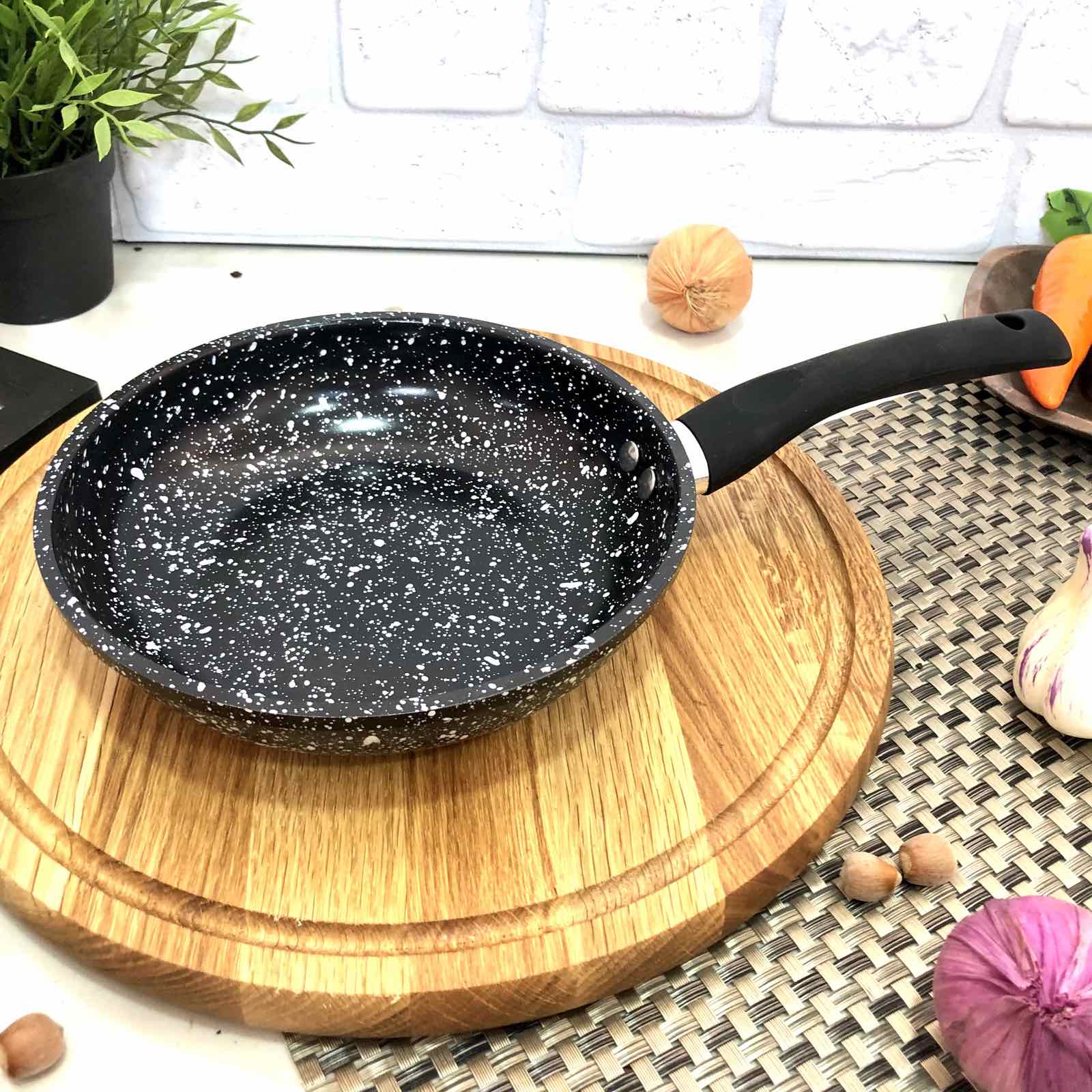 Сковорода с гранитным покрытием 20 см Эмпаер -7500  ✅ базовая цена $6.63 ✔ Опт ✔ Скидки ✔ Заходите! - Интернет-магазин ✅ Фортуна-опт ✅