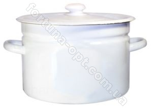 Кастрюля эмалированная 9,0 л 1621/1 ➜ Оптом и в розницу ✅ актуальная цена -Интернет магазин ✅ Фортуна ✅