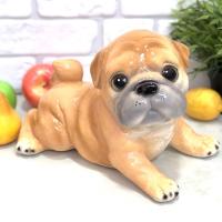 Копилка Мопс щенок 1941 ➜ Оптом и в розницу ✅ актуальная цена - Интернет магазин ✅ Фортуна ✅