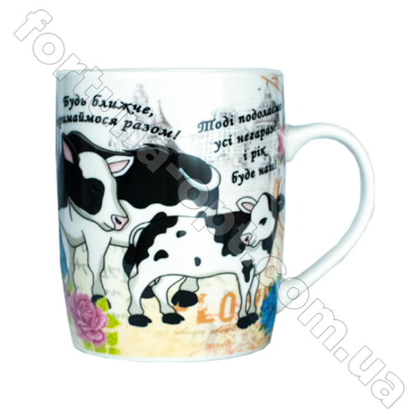 Набор чашек "Пожелания на год" 340мл Helios - 2710 ✅ базовая цена 106.75 грн. ✔ Опт ✔ Скидки ✔ Заходите! - Интернет-магазин ✅ Фортуна-опт ✅