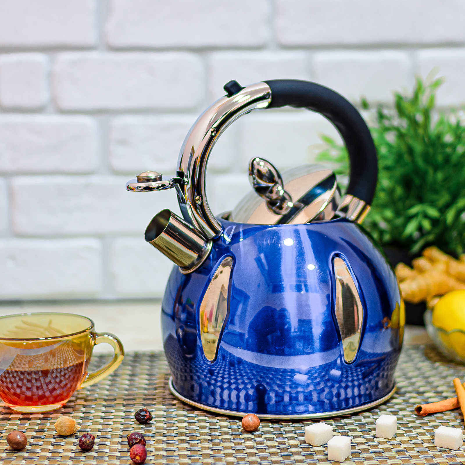 Чайник  из нержавеющей стали для плиты А Плюс -1387  ✅ базовая цена $13.39 ✔ Опт ✔ Скидки ✔ Заходите! - Интернет-магазин ✅ Фортуна-опт ✅