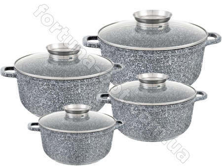 Набор посуды с мраморным покрытием Edenberg EB - 8035✅базовая цена$66.62✔Опт✔Скидки✔Заходите! - Интернет-магазин ✅Фортуна-опт ✅