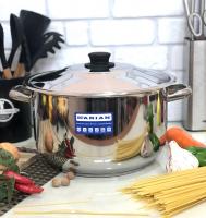 Кастрюля из нержавеющей стали Home Perfect - 2313 - 10,5 л ✅ базовая цена 564.77 грн. ✔ Опт ✔ Акции ✔ Заходите! - Интернет-магазин Fortuna-opt.com.ua.