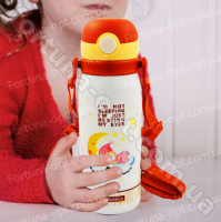 Термос детский-поилка с трубочкой A-Plus - 1624 - 450 мл ➜ базовая цена $4.83 ✅ -Интернет-магазин ✅ Фортуна ✅