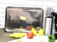 Разнос нержавеющий 30*40 см- 1807 ✅ базовая цена 69.42 грн. ✔ Опт ✔ Акции ✔ Заходите! - Интернет-магазин Fortuna-opt.com.ua.