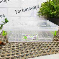 Судок пищевой низкий Ал - Пласт 1,8 л - 0140 ➜ Оптом и в розницу ✅ актуальная цена -Интернет магазин ✅ Фортуна ✅