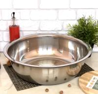 Миска из нержавеющей стали A-Plus - 0883 (38 см) ✅ базовая цена $4.03 ✔ Опт ✔ Акции ✔ Заходите! - Интернет-магазин Fortuna-opt.com.ua. 