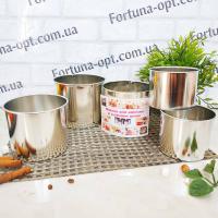 Форма для пасхи 5 шт/наб сталь неразъемная 1139 ➜ Оптом и в розницу ✅ актуальная цена -Интернет магазин ✅ Фортуна ✅