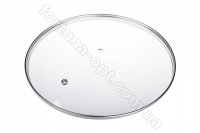 Крышка стеклянная для кастрюли 28 см 00280 ✅ базовая цена $0.39 ✔ Опт ✔ Акции ✔ Заходите! - Интернет-магазин Fortuna-opt.com.ua.