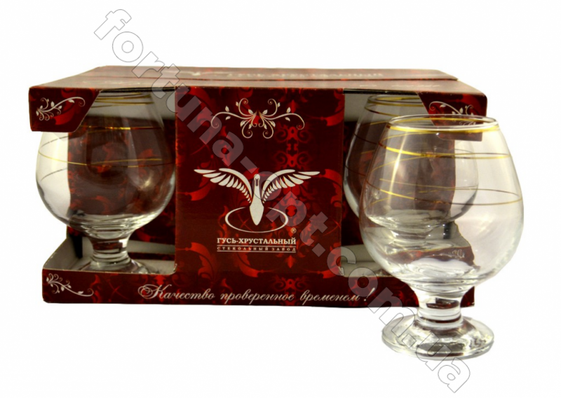  Набор бокалов для коньяка 6 шт Змейка 29-188  400 мл ➜ Оптом и в розницу ✅ актуальная цена -Интернет магазин ✅  Фортуна ✅