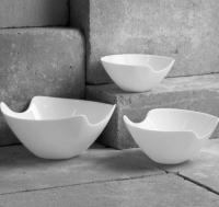 Салатник белый люминарк 290 мм SALENCO 5010 ➜ Оптом и в розницу ✅ актуальная цена -Интернет магазин ✅Фортуна✅