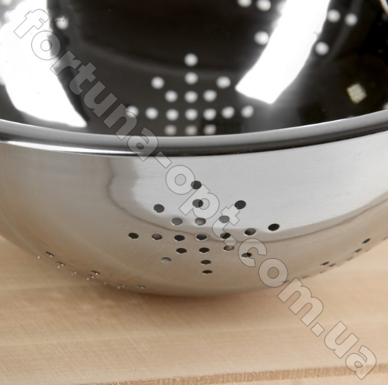 Дуршлаг с ручкой из нержавеющей стали A-Plus - 0851 (28 см) ✅ базовая цена $3.93 ✔ Опт ✔ Скидки ✔ Заходите! - Интернет-магазин ✅ Фортуна-опт ✅