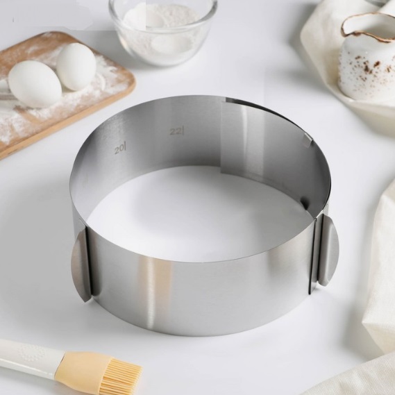 Форма для торта раздвижная 14 см - 615 ✅ базовая цена $4.69 ✔ Опт ✔ Скидки ✔ Заходите! - Интернет-магазин ✅ Фортуна-опт ✅