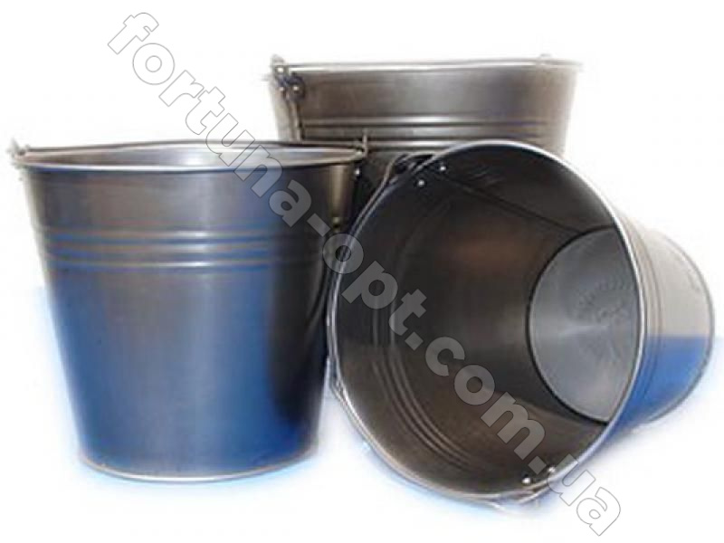 Ведро оцинкованное 7 л 0110 ✅ базовая цена 93.89 грн. ✔ Опт ✔ Акции ✔ Заходите! - Интернет-магазин Fortuna-opt.com.ua.