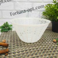 Форма для сыра конусная Рикотта №2 (h-10см,d-20см) 1548 ✅ базовая цена 34.29 грн. ✔ Опт ✔ Акции ✔ Заходите! - Интернет-магазин Fortuna-opt.com.ua.