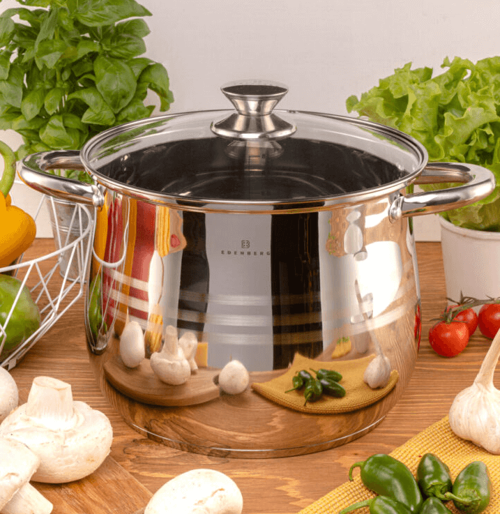 Кастрюля глубокая Капля Edenberg EB - 532 - 4 л ✅ базовая цена $15.08 ✔ Опт ✔ Скидки ✔ Заходите! - Интернет-магазин ✅ Фортуна-опт ✅