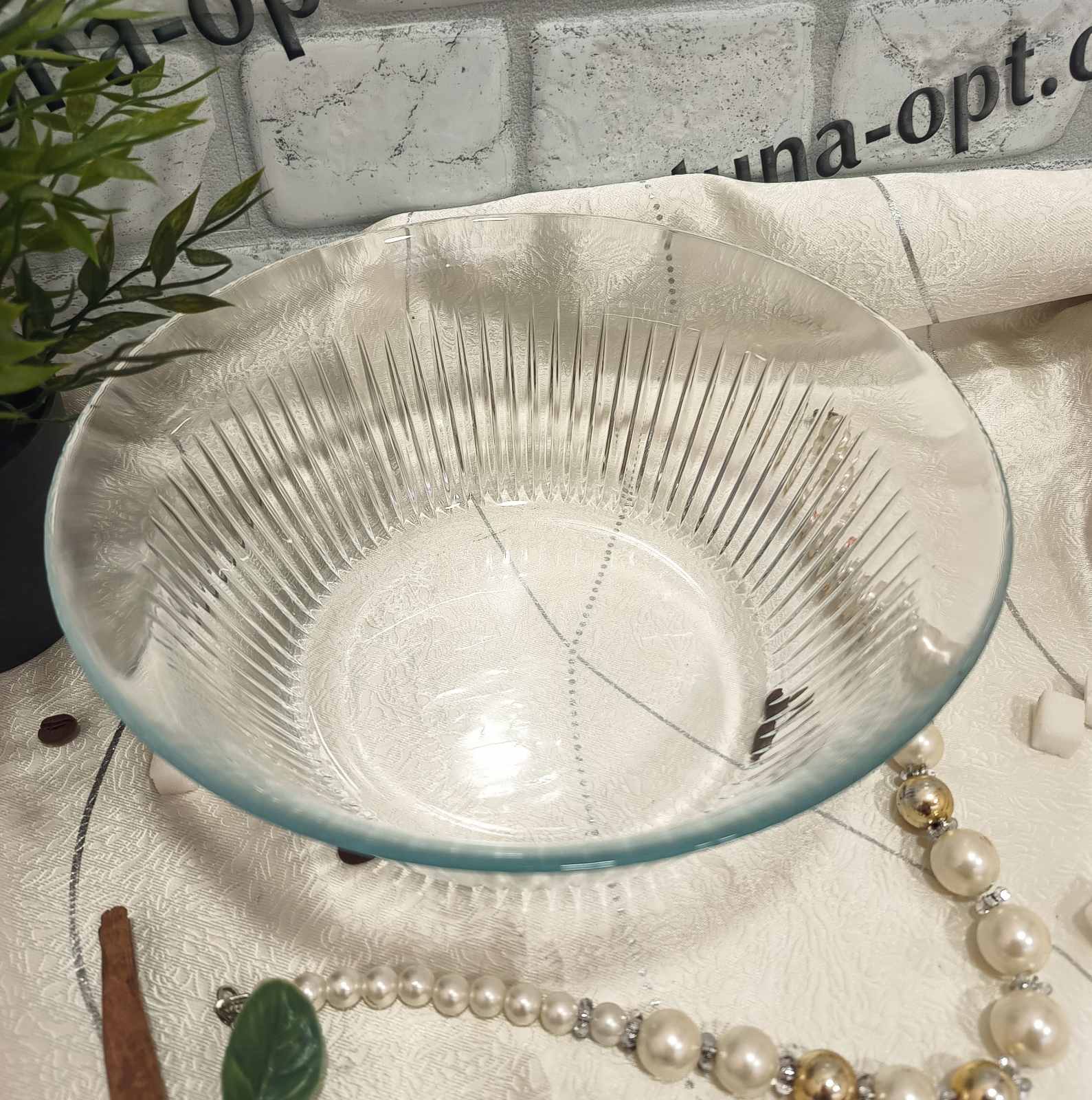 Салатник "Фрезия" 24 см v-2.65 л h-9.8 см 10686 ✅ базовая цена 201.11 грн. ✔ Опт ✔ Скидки ✔ Заходите! - Интернет-магазин ✅ Фортуна-опт ✅