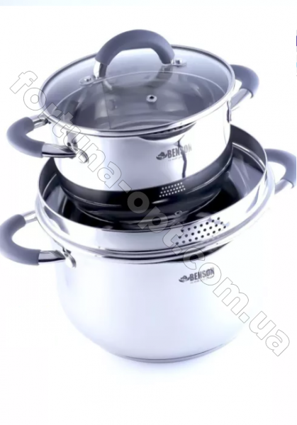 Набор кухонной посуды Benson BN - 237➜ Опт и розница ✅ актуальная цена -Интернет магазин ✅ Фортуна ✅