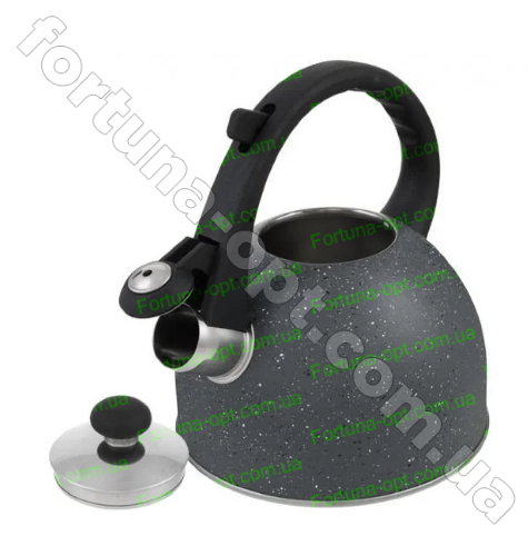 Чайник нержавеющий со свистком 2,5 л A-Plus - 1338 ✅ базовая цена $9.05 ✔ Опт ✔ Скидки ✔ Заходите! - Интернет-магазин ✅ Фортуна-опт ✅