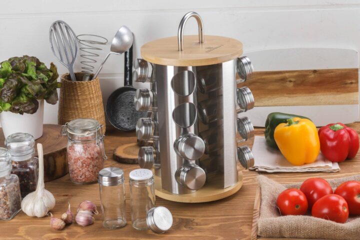 Набор для специй Edenberg EB-4028 на вращающейся подставке 17 пр. ✅ базовая цена $17.05 ✔ Опт ✔ Скидки ✔ Заходите! - Интернет-магазин ✅ Фортуна-опт ✅