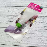 Мешок кондитерский  силиконовый + 4 насадки - 17483➜ Оптом и в розницу ✅ актуальная цена -Интернет магазин ✅ Фортуна ✅