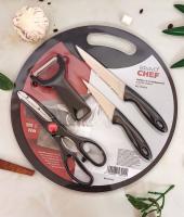  Набор ножей с досточкой Bravo CHEF 5108/5 ✅ базовая цена 139.87 грн. ✔ Опт ✔ Акции ✔ Заходите! - Интернет-магазин Fortuna-opt.com.ua.