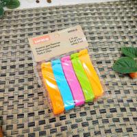 Клипсы для пакетов 75 мм (набор 4 шт) 9616 ✅ базовая цена $0.45 ✔ Опт ✔ Акции ✔ Заходите! - Интернет-магазин Fortuna-opt.com.ua.