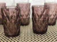 Стакан 350 гр Purple Red 6 шт/наб A-Plus - 9014  ➜ Оптом и в розницу ✅ актуальная цена - Интернет магазин ✅ Фортуна ✅