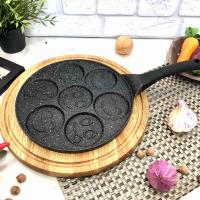 Сковорода для оладьев со смайликами Edenberg EB - 7511 - 27 см ✅ базовая цена $16.27 ✔ Опт ✔ Акции ✔ Заходите! - Интернет-магазин Fortuna-opt.com.ua.