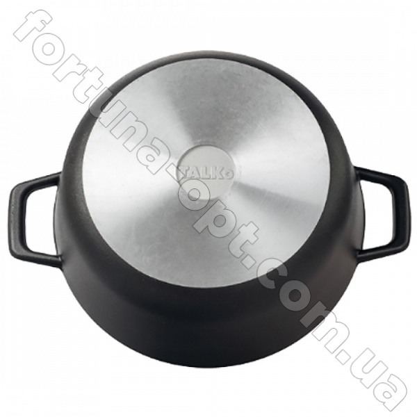 Кастрюля-казан с антипригарным покрытием Талко A 3003 - 3 л - 22 см ✅ базовая цена 364.03 грн. ✔ Опт ✔ Скидки ✔ Заходите! - Интернет-магазин ✅ Фортуна-опт ✅