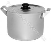 Кастрюля алюминиевая цилиндрической формы - 20 л 14200 ➜ Оптом и в розницу ✅ актуальная цена -Интернет магазин ✅ Фортуна ✅