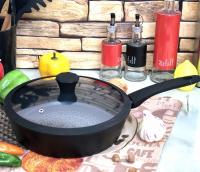  Сковорода глубокая c диамантовым покрытием 26 см Edenberg EB - 3492 ✅ базовая цена $20.01 ✔ Опт ✔ Акции ✔ Заходите! - Интернет-магазин Fortuna-opt.com.ua.