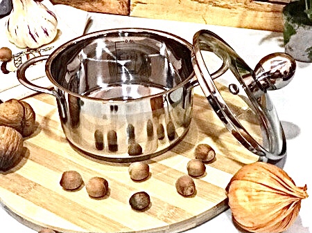 Кастрюля маленькая нержавейка 0,7л А-Плюс -2180 ✅ базовая цена $6.10 ✔ Опт ✔ Скидки ✔ Заходите! - Интернет-магазин ✅ Фортуна-опт ✅