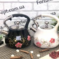 Чайник нержавеющий со свистком 3л Edenberg EB - 8842 ✅ базовая цена $19.99 ✔ Опт ✔ Акции ✔ Заходите! - Интернет-магазин Fortuna-opt.com.ua.