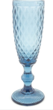 Бокал для шампанского Blue 150 гр 6 шт/наб A-Plus - 9021 ✅ базовая цена $1.55 ✔ Опт ✔ Скидки ✔ Заходите! - Интернет-магазин ✅ Фортуна-опт ✅