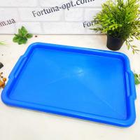 Поднос пластиковый 50*34,5 см - 0781 ✅ базовая цена 45.15 грн. ✔ Опт ✔ Акции ✔ Заходите! - Интернет-магазин Fortuna-opt.com.ua.