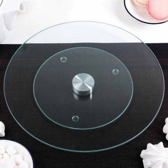 Тортовница крутящаяся 35 см на низкой ножке - 6842 ✅ базовая цена 331.67 грн. ✔ Опт ✔ Скидки ✔ Заходите! - Интернет-магазин ✅ Фортуна-опт ✅