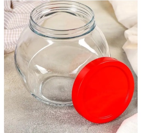 Банка стекло Белла 1730мл 15001 ✅ базовая цена 88.44 грн. ✔ Опт ✔ Скидки ✔ Заходите! - Интернет-магазин ✅ Фортуна-опт ✅