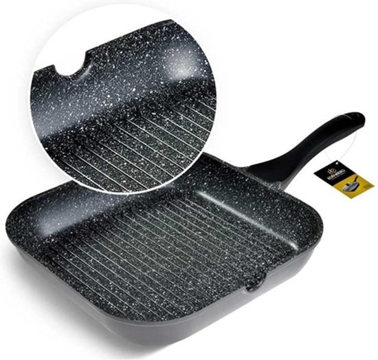 Сковорода-гриль с крышкой Edenberg EB - 3310 - 28 см ✅ базовая цена $26.34 ✔ Опт ✔ Скидки ✔ Заходите! - Интернет-магазин ✅ Фортуна-опт ✅