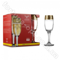 Набор бокалов 190 мл 6 шт. с рисунком Греческий узор 03-419 ➜ Оптом и в розницу ✅ актуальная цена -Интернет магазин ✅  Фортуна ✅