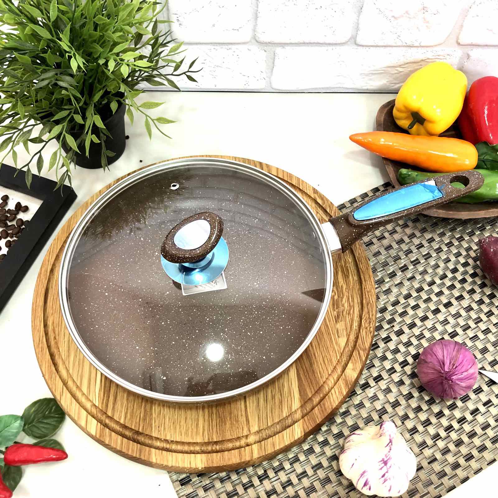 Сковорода A-Plus - 1727 - 24 см ✅ базовая цена $9.40 ✔ Опт ✔ Скидки ✔ Заходите! - Интернет-магазин ✅ Фортуна-опт ✅